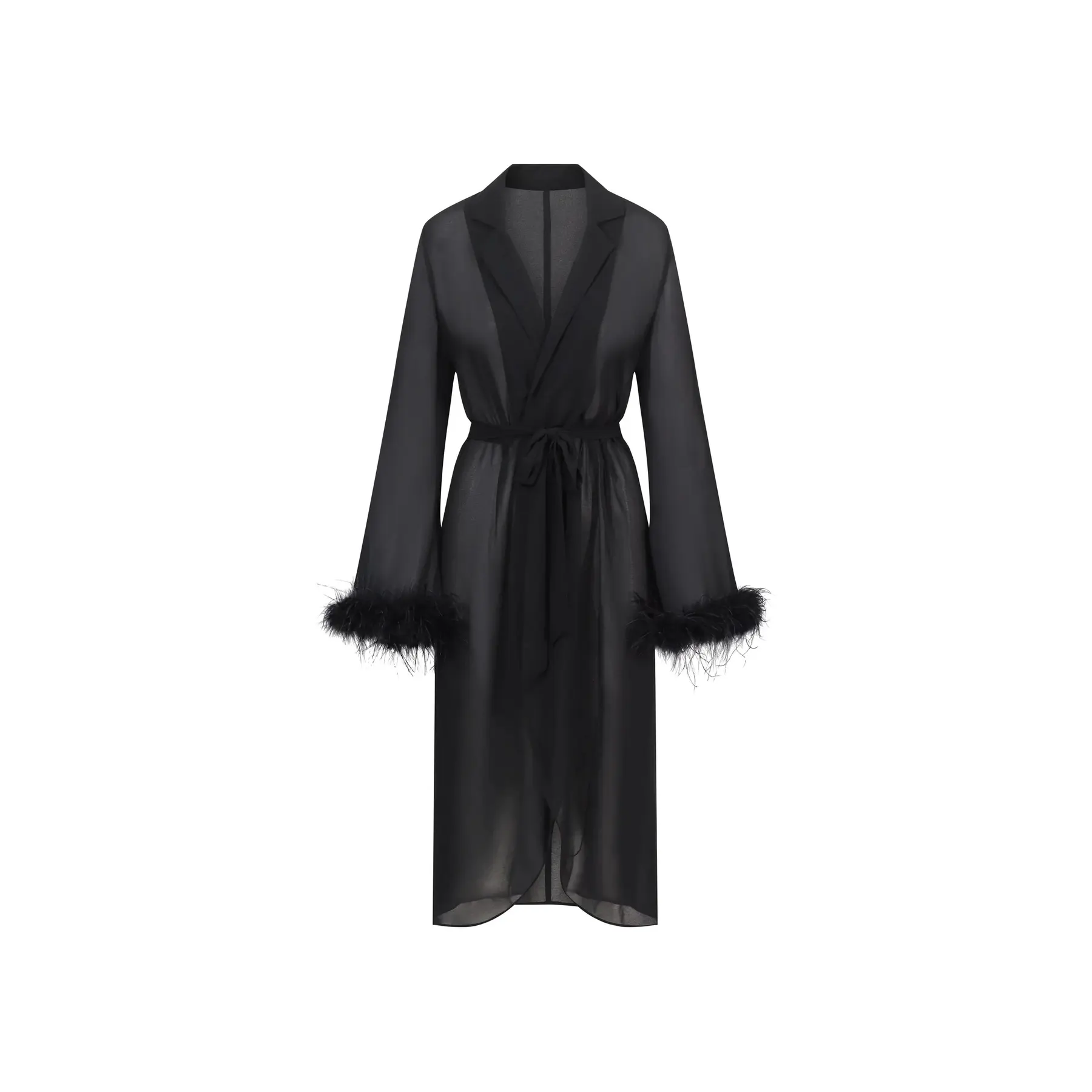 Robe rochet in piume di struzzo donna