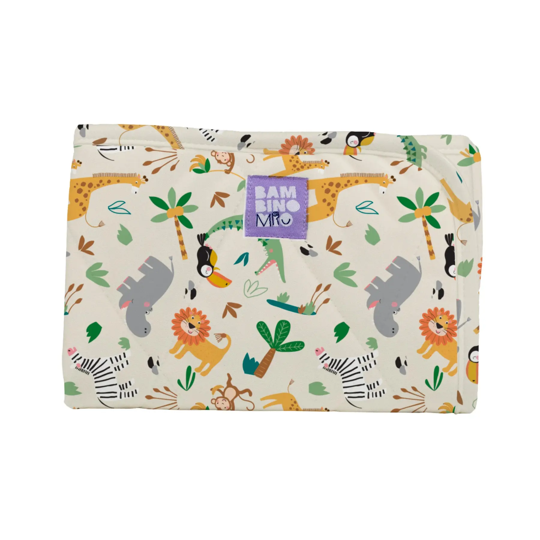 Bambino Mio Unisex Baby Beige Reise Wickelmatte