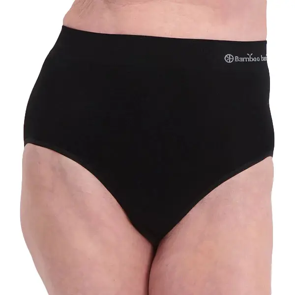 Hochgeschnittene Damenunterhose Bamboo Basics Amy (x2)