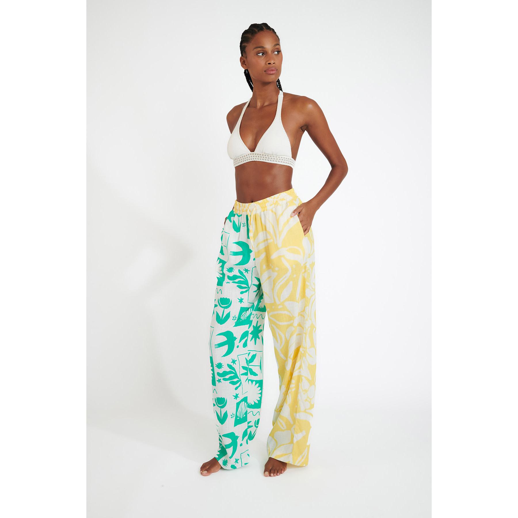 3500304073627 - Fließende Hose Damen Banana Moon Hugh Shellpatch 3500304073627 - Fließende Hose Damen Banana Moon Hugh Shellpatch
