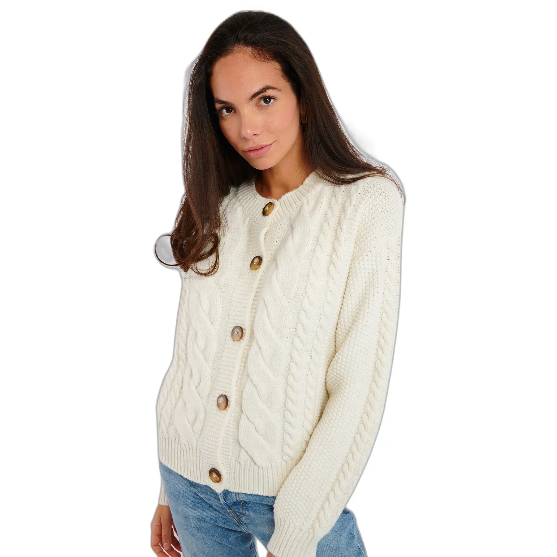 3500300079616 - Strickjacke Damen Banana Moon Abby Choctaw