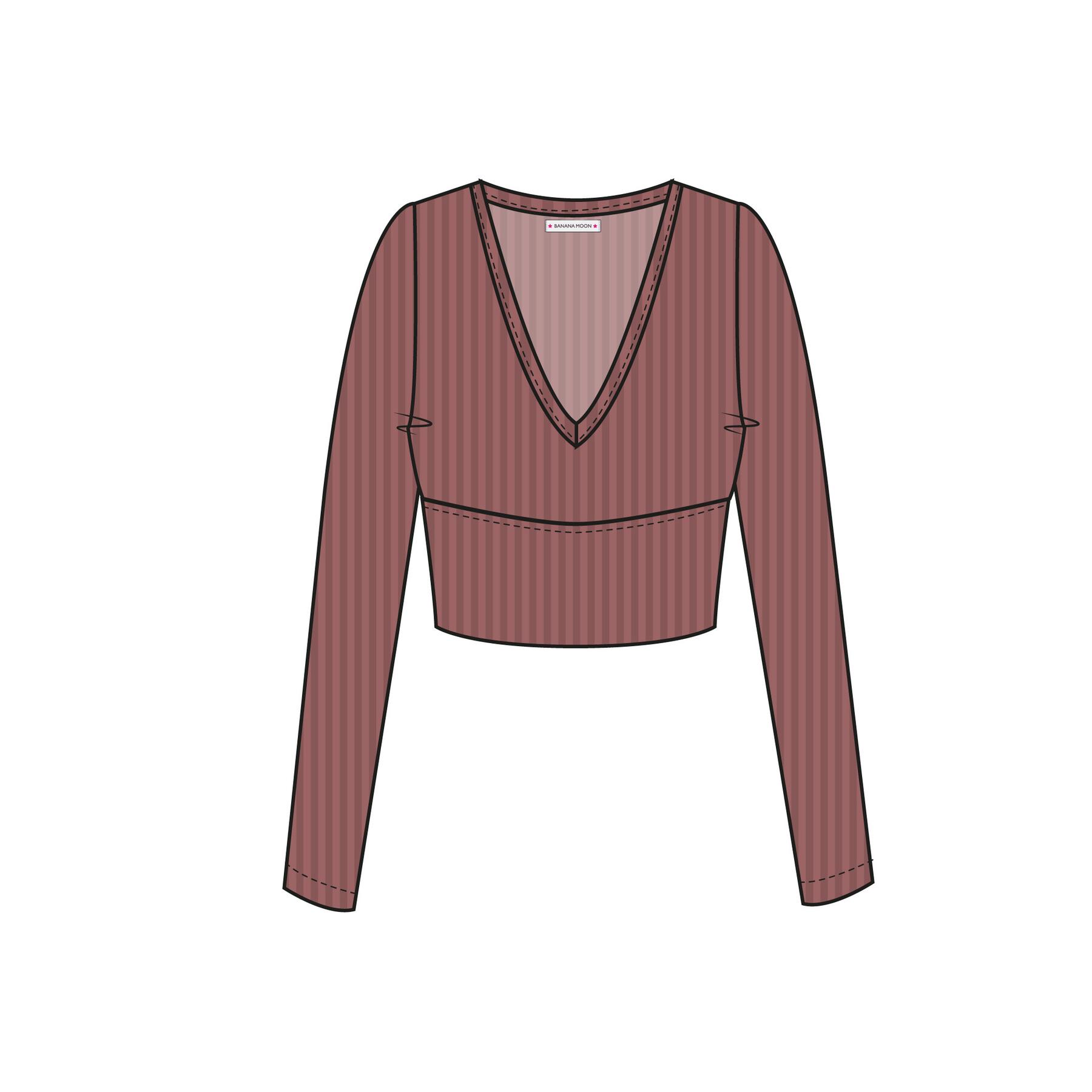 3500301031651 - Pullover Frau Banana Moon Bangs Passion