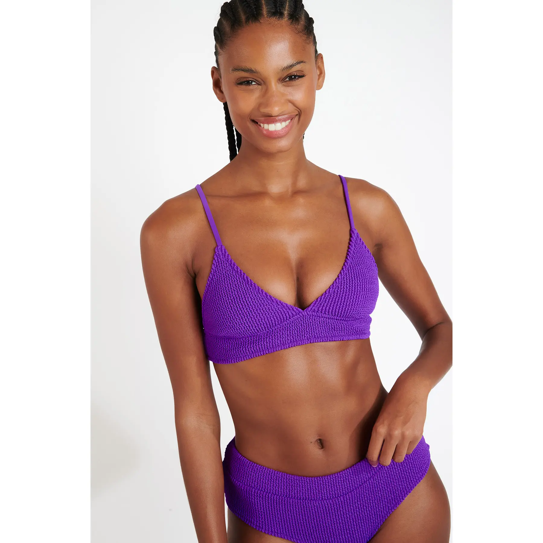 Top costume da bagno donna Banana Moon Miko Popcorn