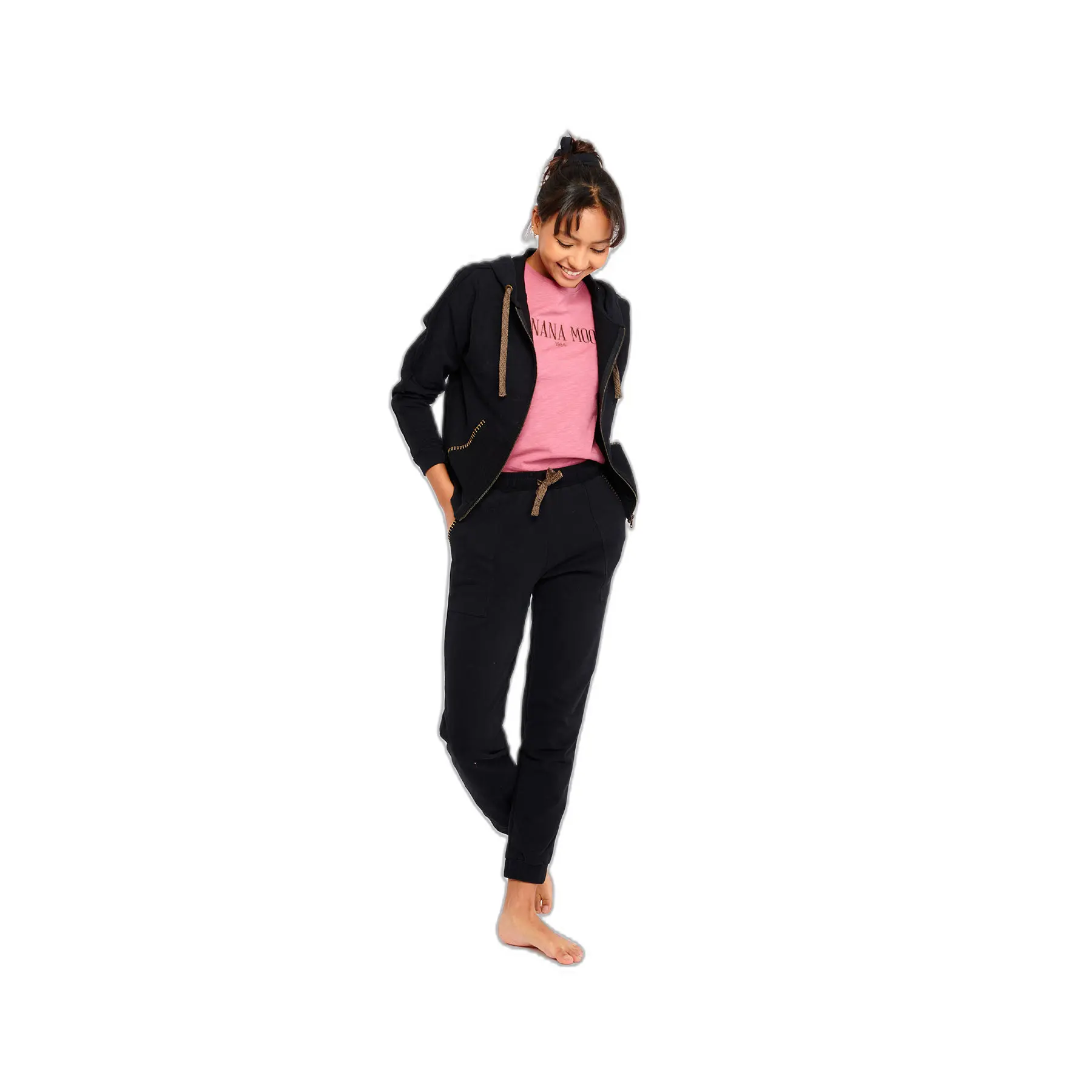 3500300119077 - Hoodie Damen Banana Moon Fresco Modelo