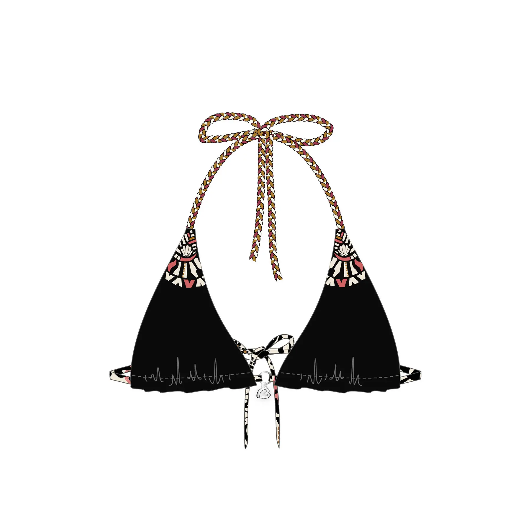 3500302337721 - Badeanzugoberteil für Damen Banana Moon Crico Tomales