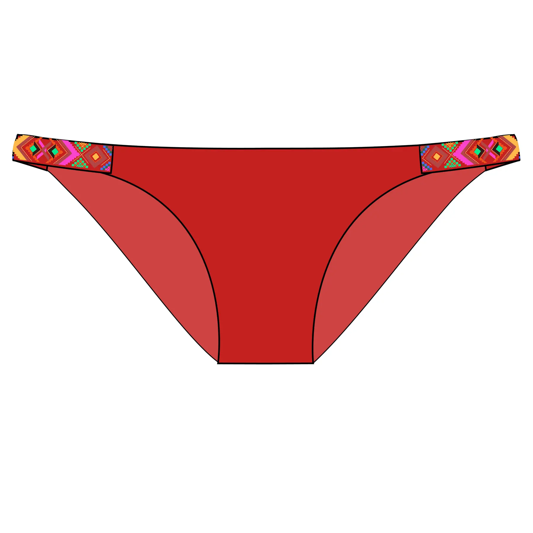 3500302199329 - Damen-Bikinihose Banana Moon Cuxa Lima