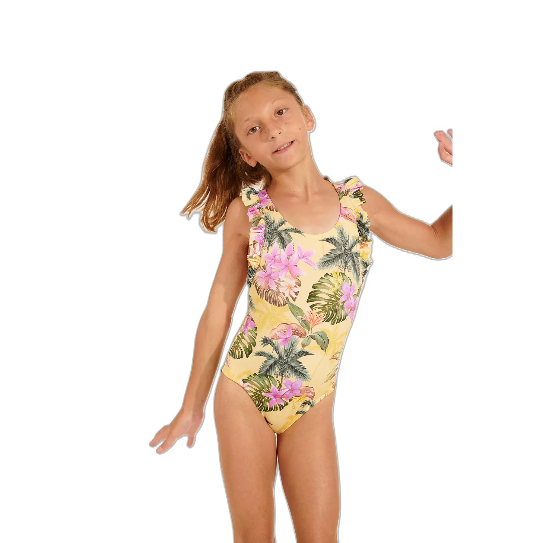 3500300270129 - Einteiliger Badeanzug Mädchen Banana Moon M Tunes Limetro