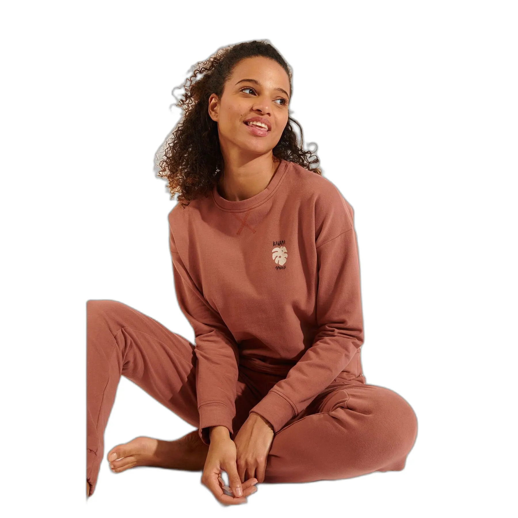 3500301186290 - Sweatshirt Damen Banana Moon Swanton Modelo