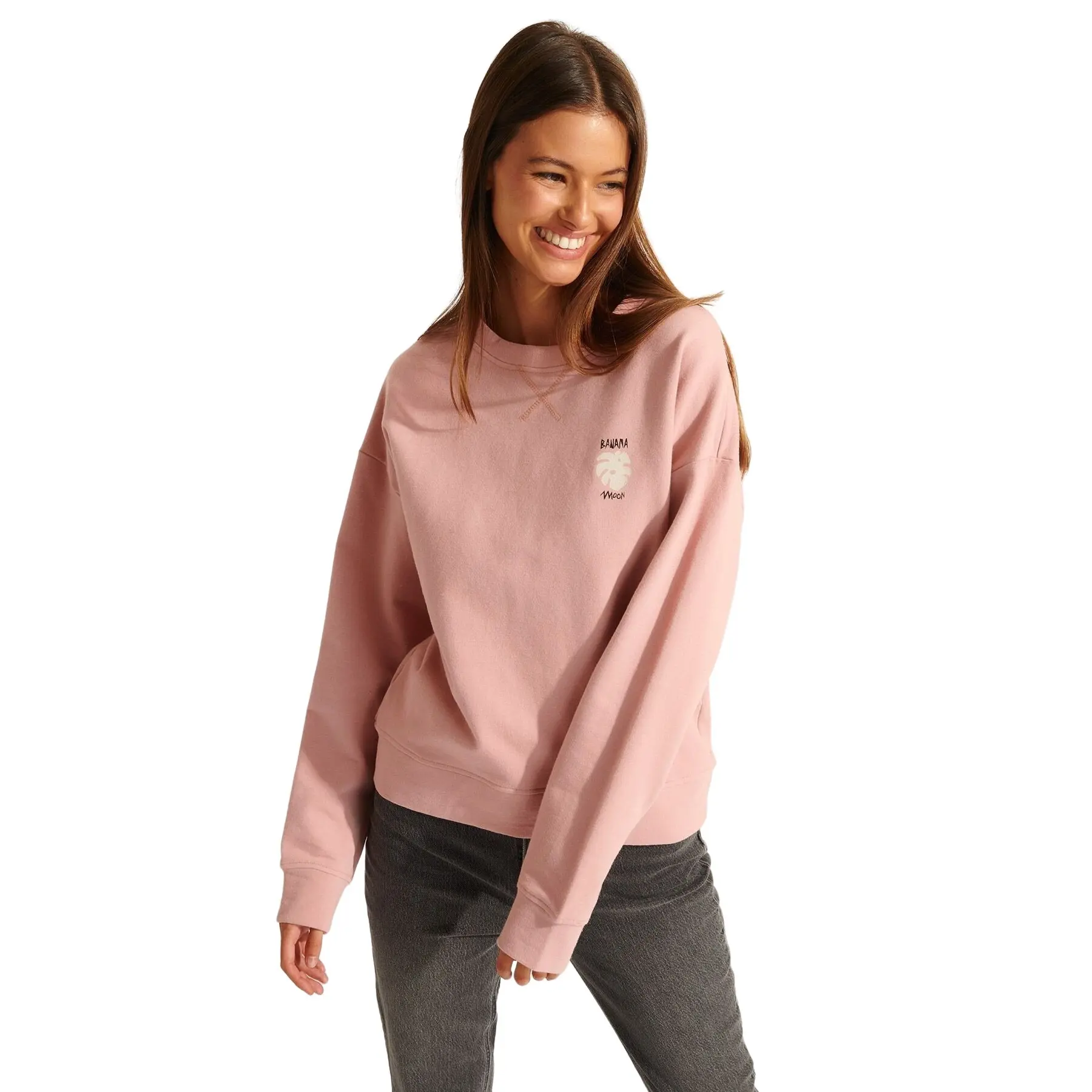 3500301185552 - Damen-Hoodie Banana Moon Swanton Modelo