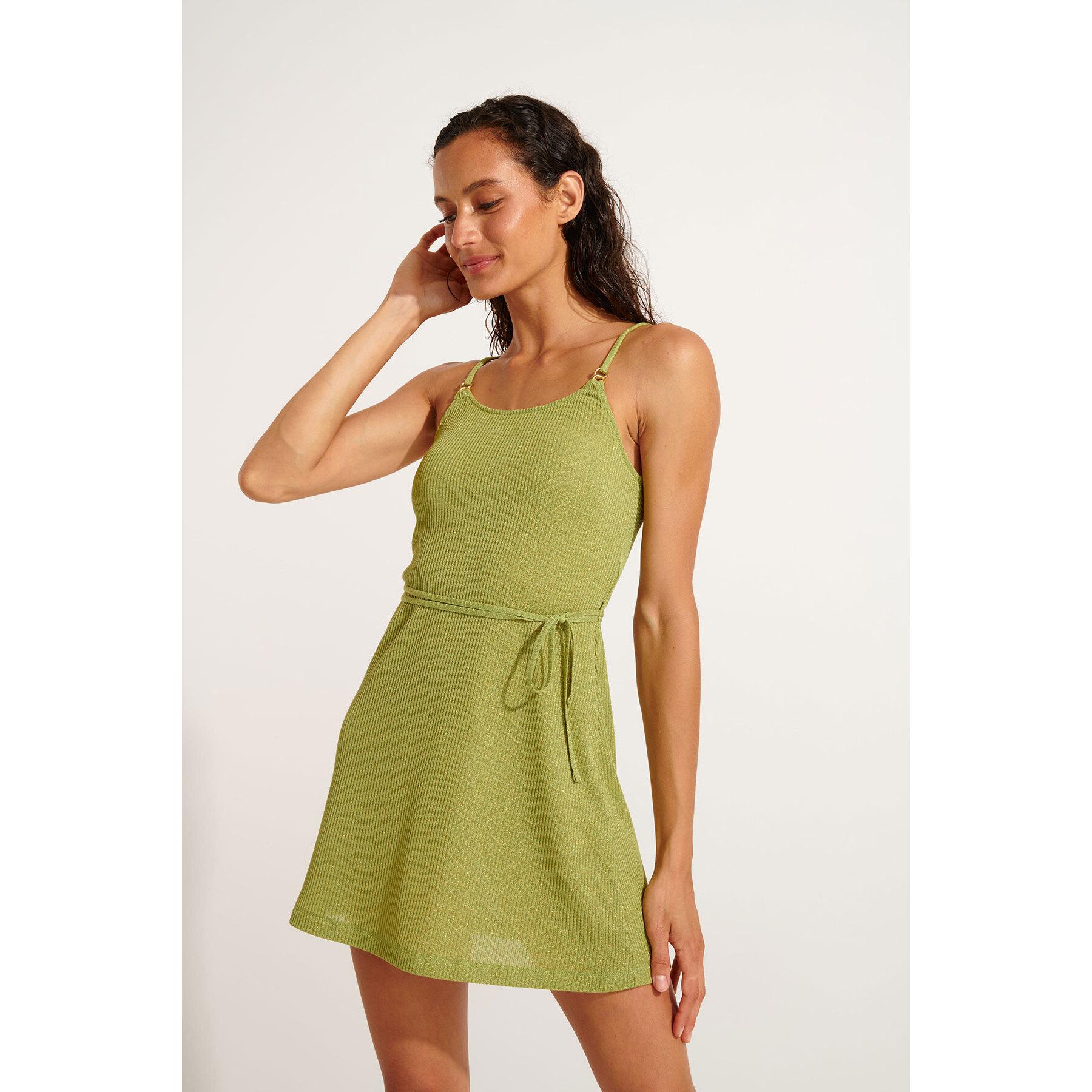 3500302572634 - Kleid Frau Banana Moon Tahua Goldenrib