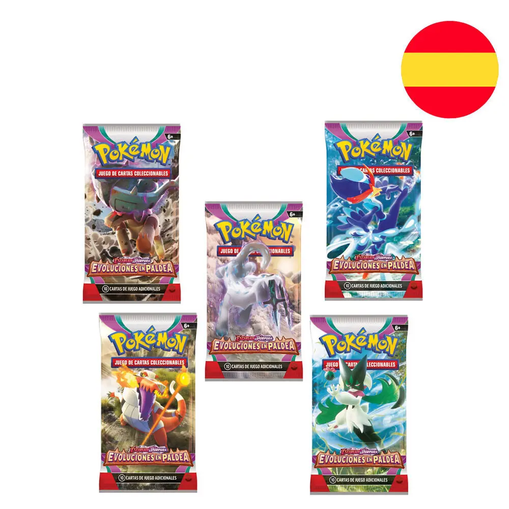 Kartenspiele Bandai Spanish Pokemon Developments in Paldea