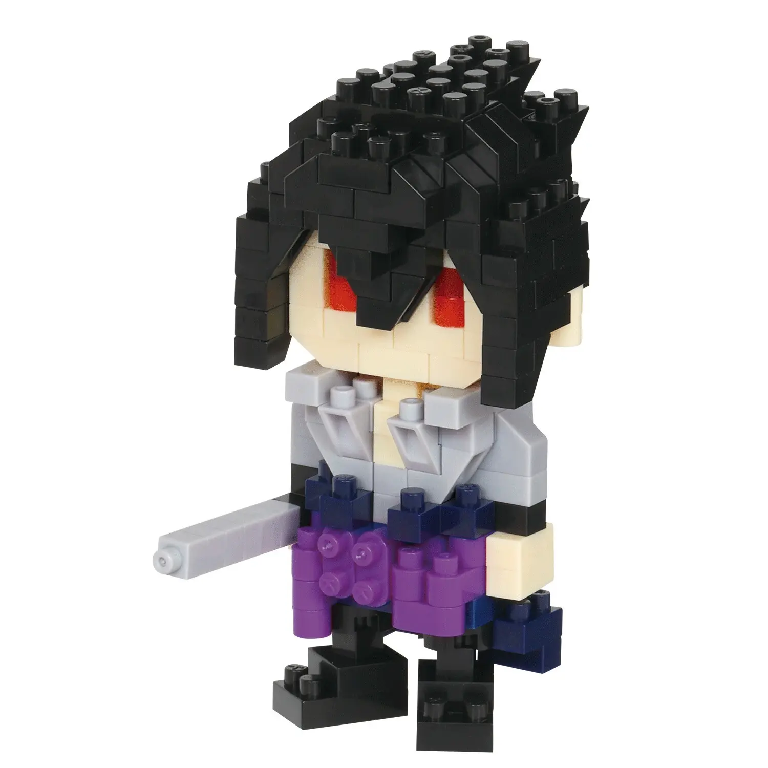 4972825224229 - Nanoblock-Figurine Naruto Shipuden Sasuke Uchiha