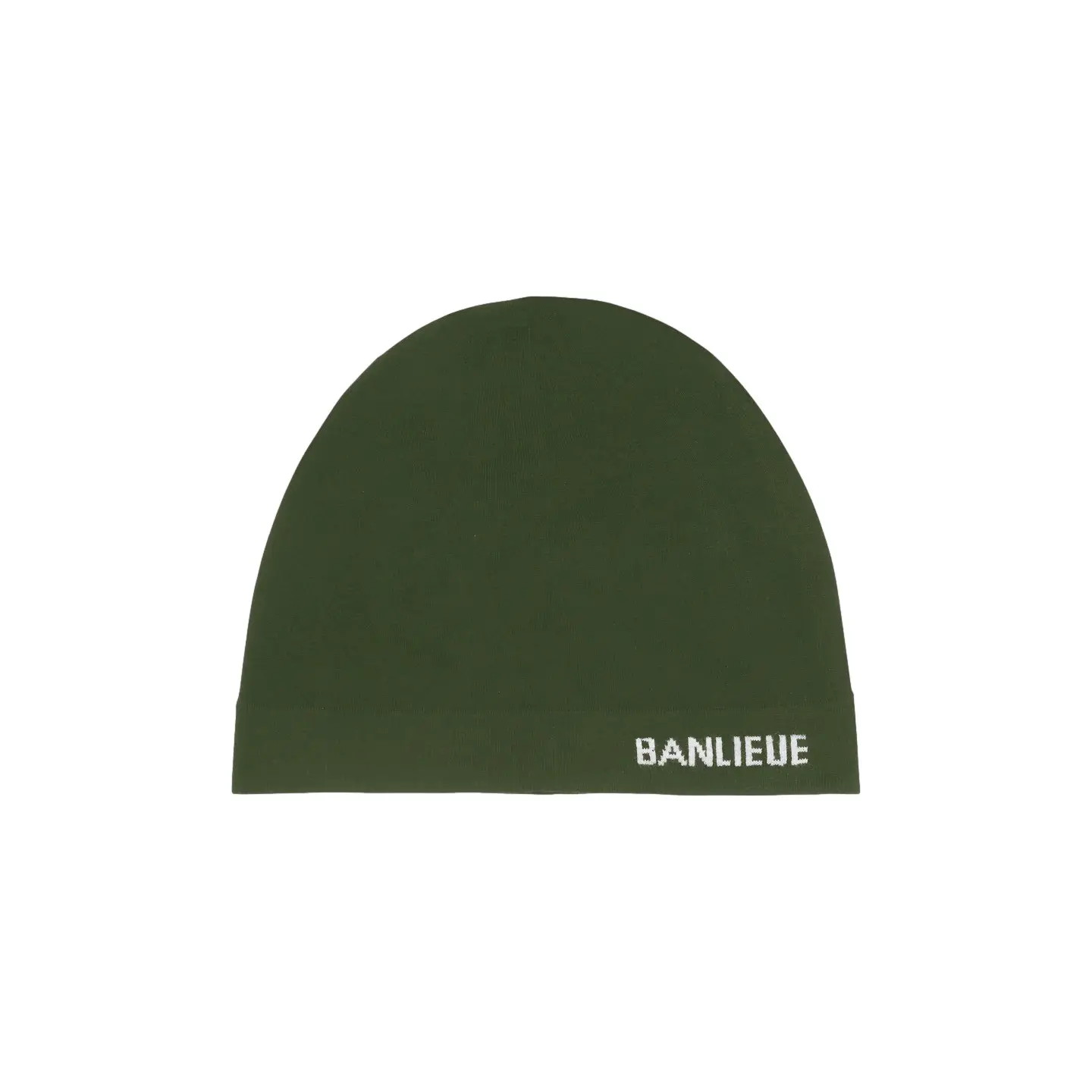 Image of Mütze mit gewebtem Jacquard-Logo vorne Banlieue Skull