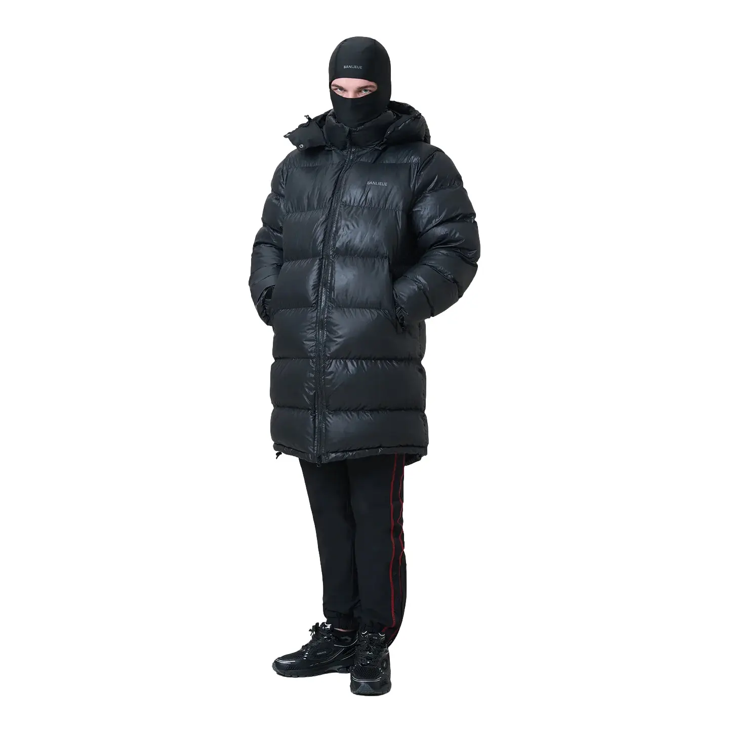 Image of Lange Daunenjacke Banlieue Balaclava Puffer