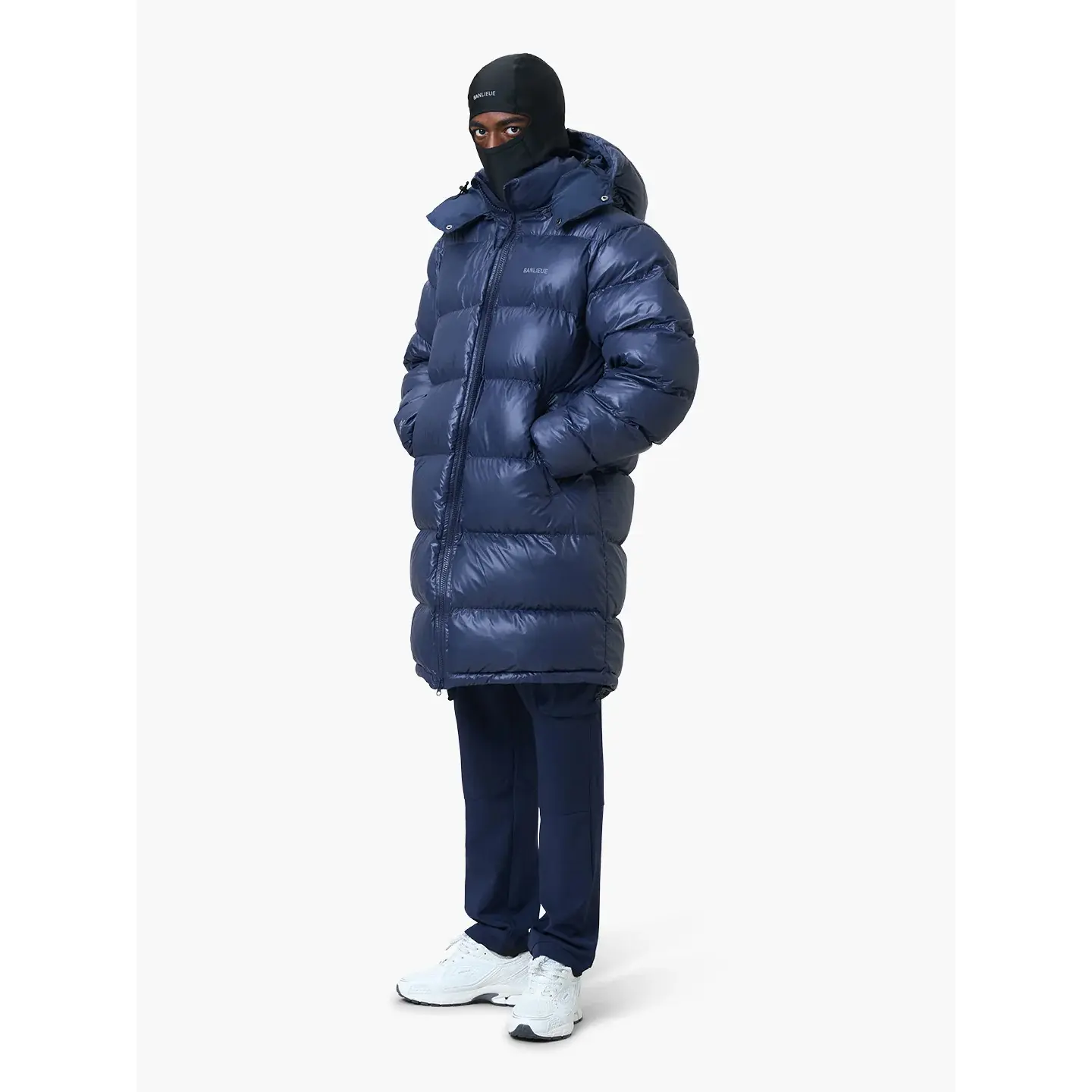 Lange Daunenjacke Banlieue Balaclava Puffer