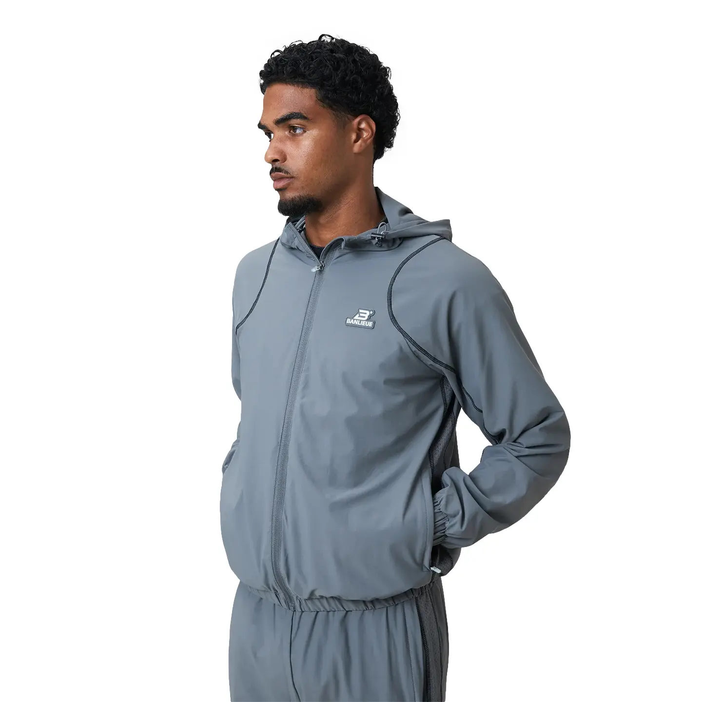 Trainingsjacke Banlieue Contrast Stitch Retro