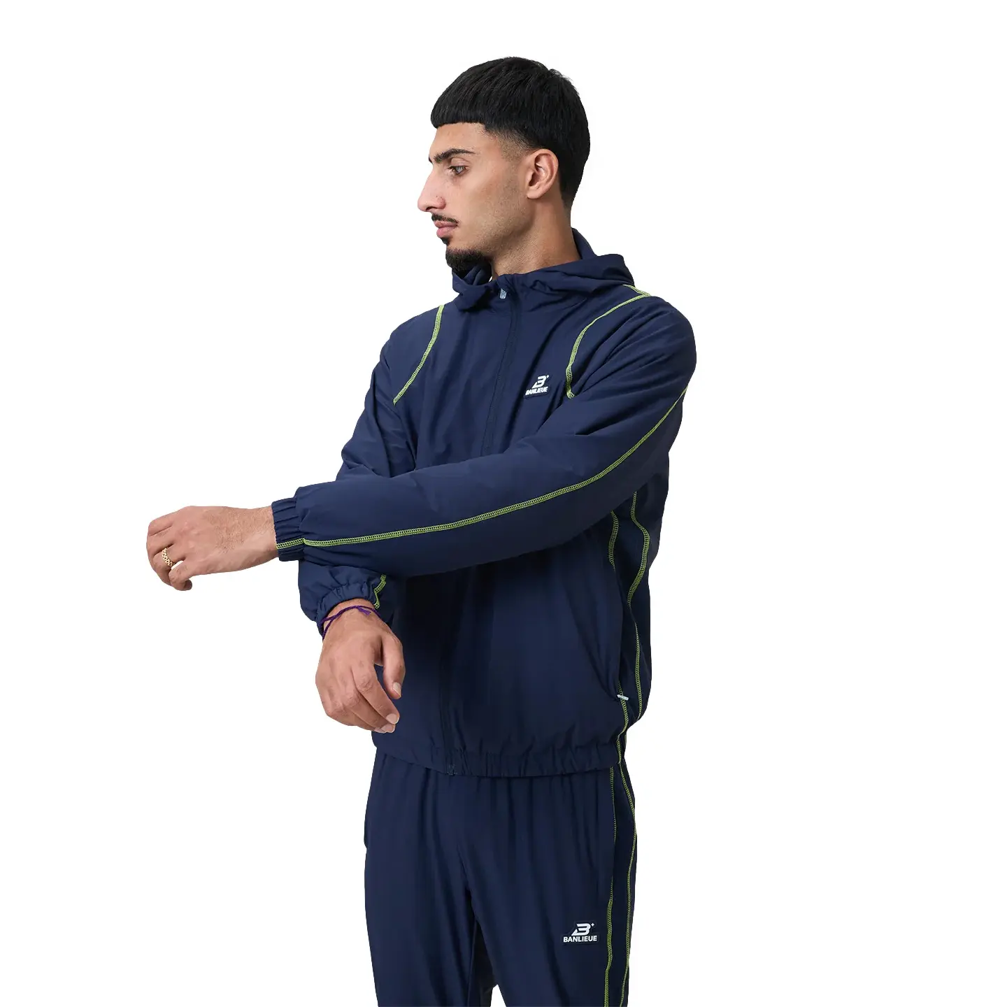 Trainingsjacke Banlieue Contrast Stitch Retro