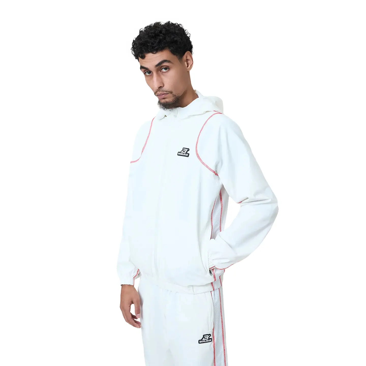 Trainingsjacke Banlieue Contrast Stitch Retro