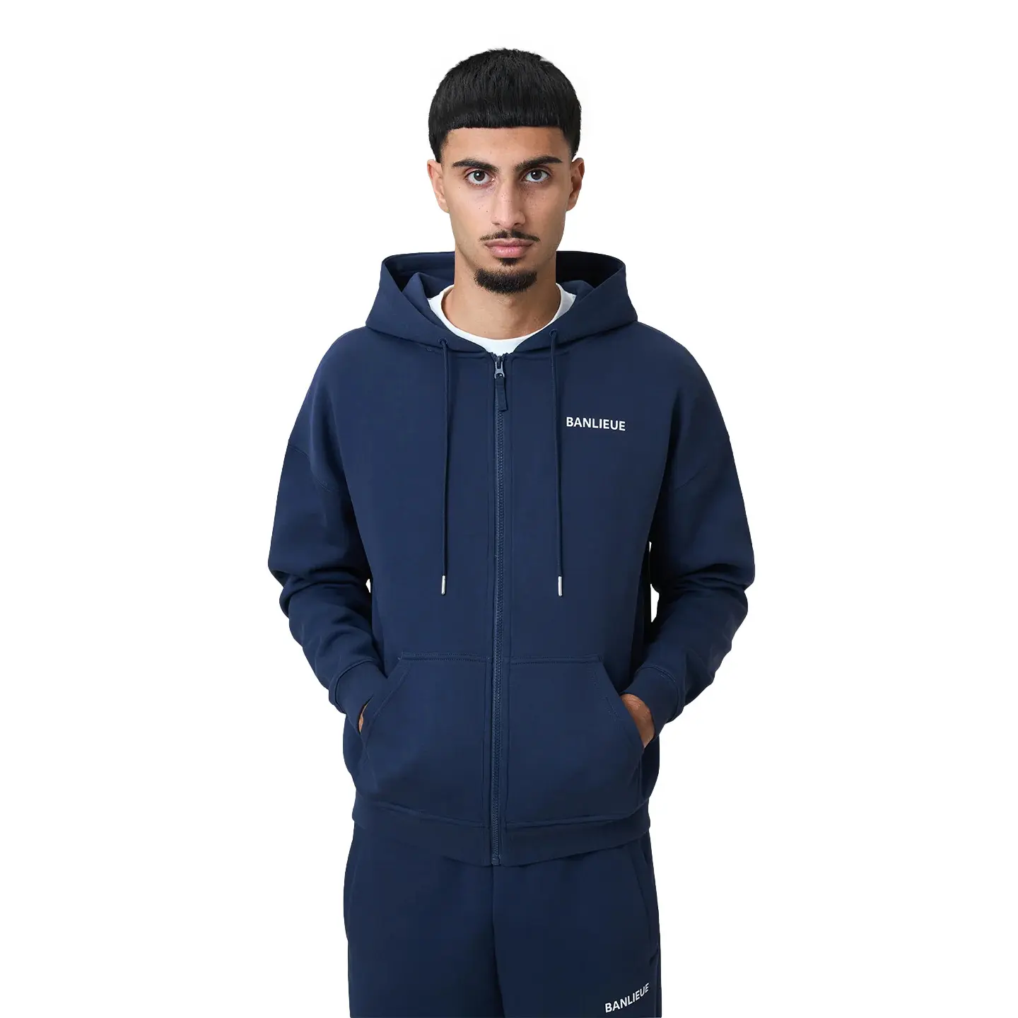 Hooded sweatshirt Banlieue Script