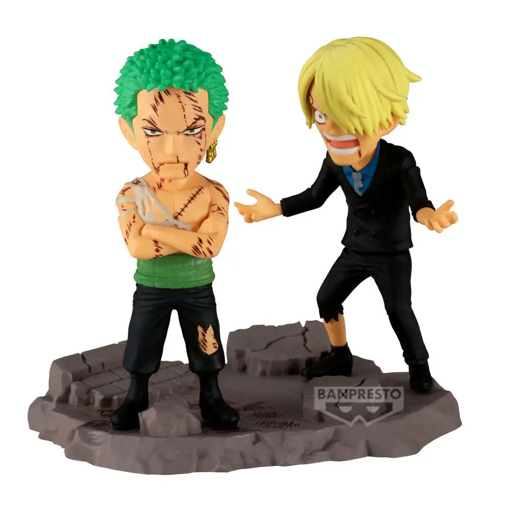 Figurine Banpresto One Piece Roronoa Zoro & Sanji