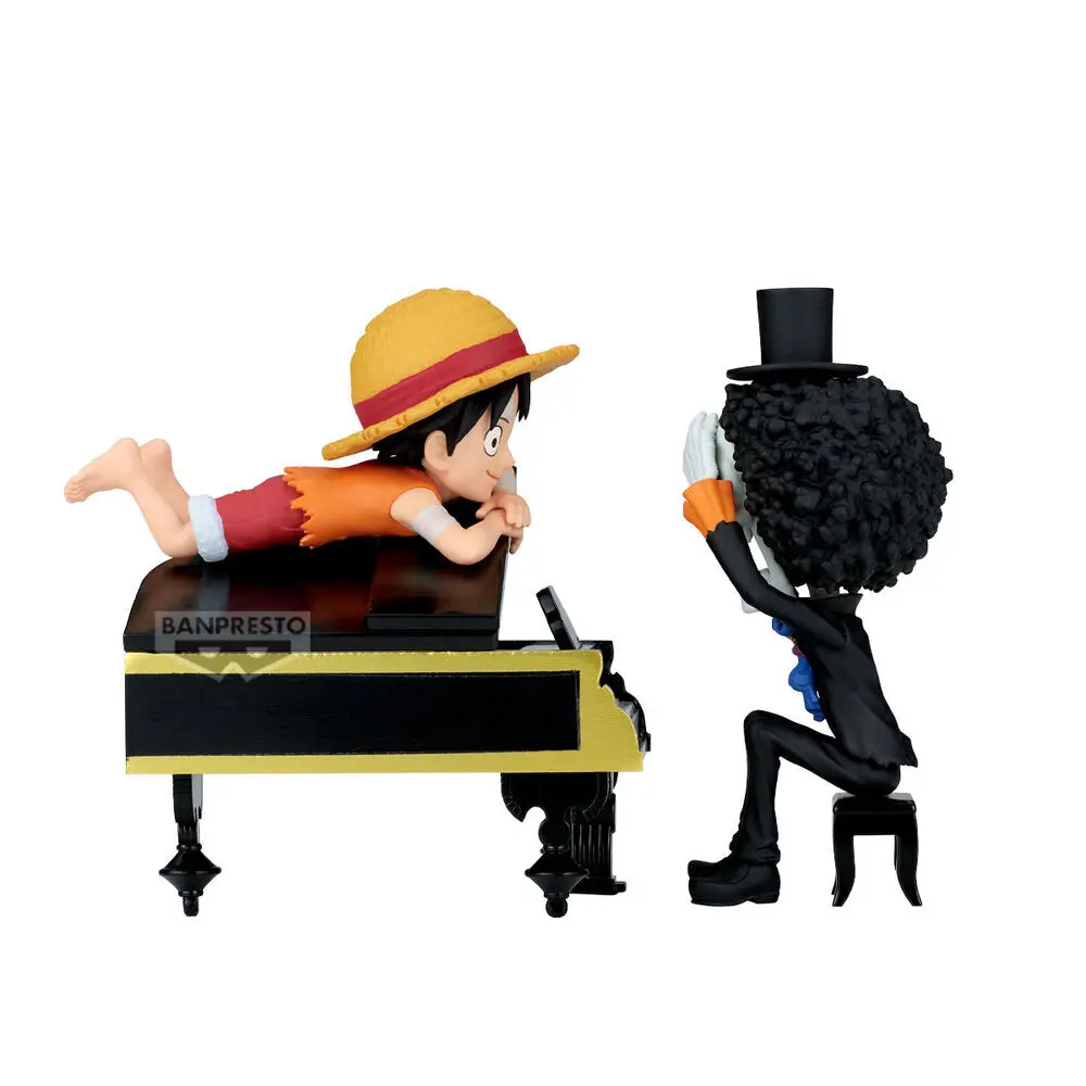 Figurine Banpresto One Piece Luffy & Brook