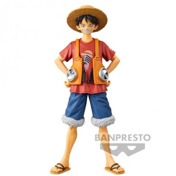 4983164188608 - Figurine One Piece The Grandile Men vol1 Luffy