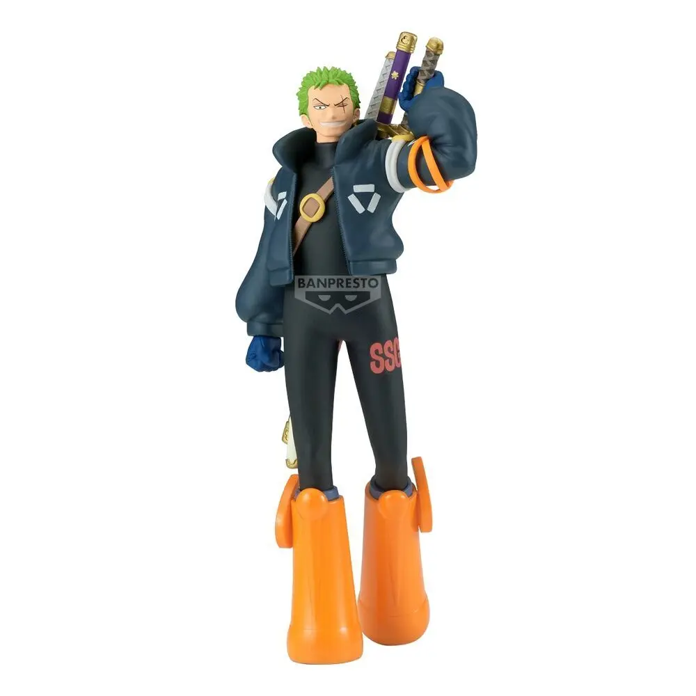 4983164286892 - Figurine One Piece The Shukko Roronoa Zoro Egghead