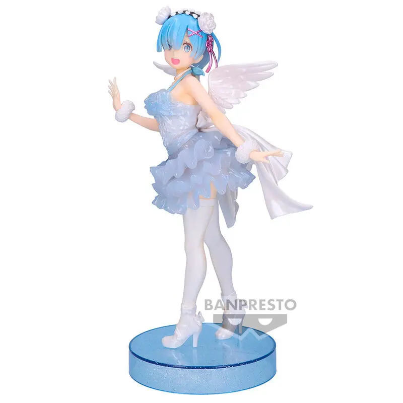 4983164896978 - Figurine Rezero Starting Life In Another World Rem Clear & Dressy