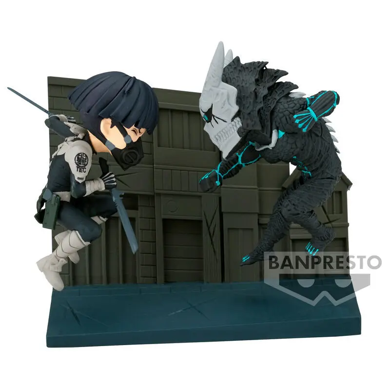 4983164897104 - Figurine Kaiju N°8 Soshiro Hoshina VS Kaiju N8