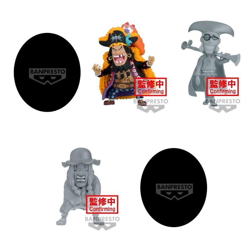 4983164891249 - Sammlerfigur One Piece - World - TrafalgarLaw Vs Blackbeard Pirates (x12)