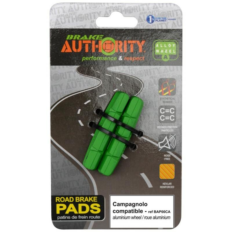 Velo Store - UK Aluminum brake pad Brake Authority campagnolo | Extra 10% off with Subscription, Postage £16.79 to UK Fedex.