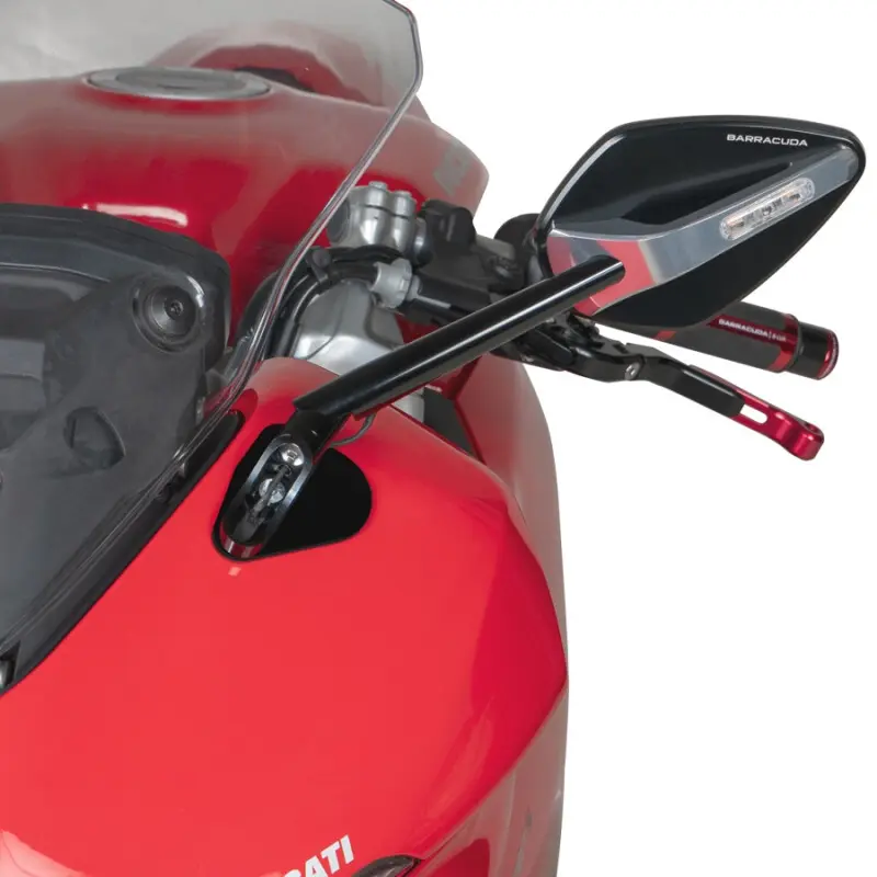 Paar Motorrad-Rückspiegel-Adapter Barracuda Ducati Supersport