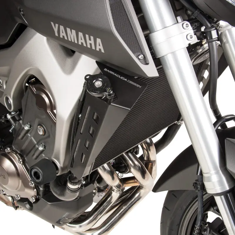 Paar Motorrad-Kühlerhörnchen Barracuda Yamaha MT-09