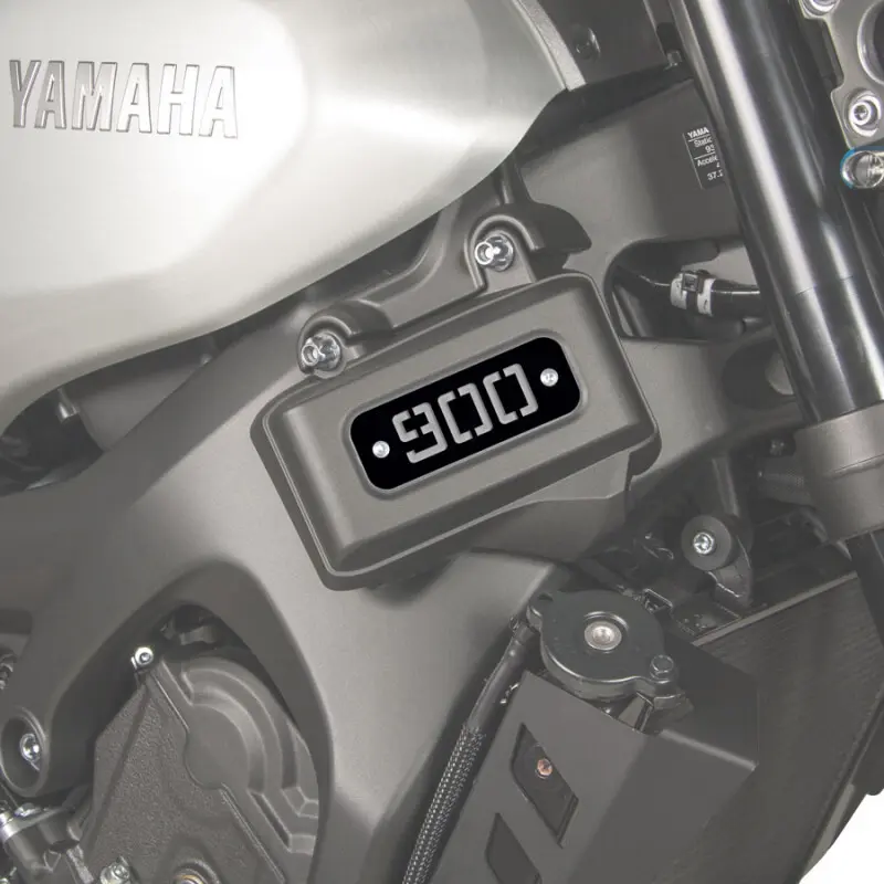 Kühlerschutz Motorrad Nummernschild 900 Barracuda Yamaha XSR900