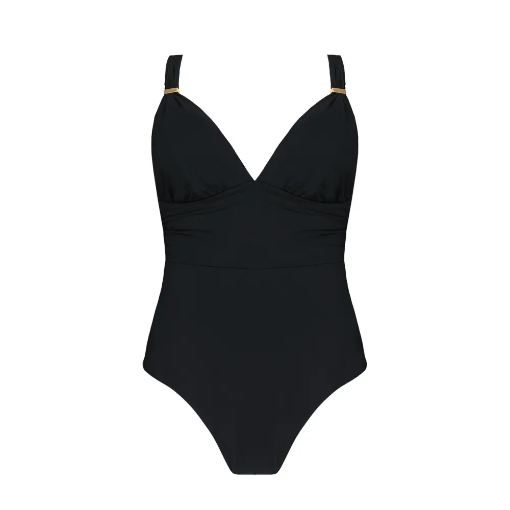 Women's 1-piece Swimsuit Barts Solid Plunge Shaping