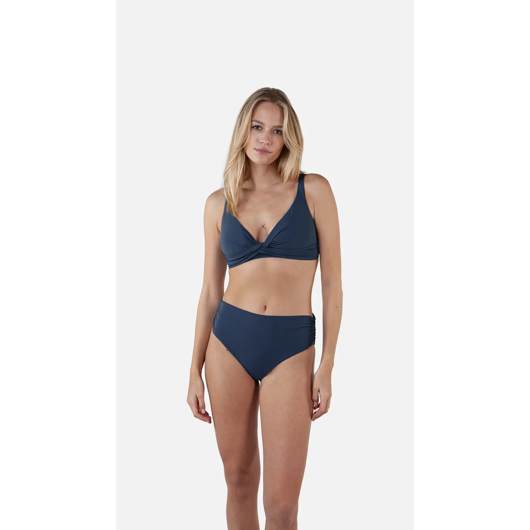 Damen-Bikinihose mit hoher Taille Barts Solid