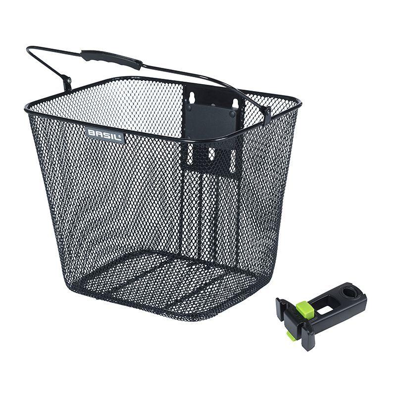 Portapacchi anteriore per bicicletta in acciaio Basil Bilbao Baseasy