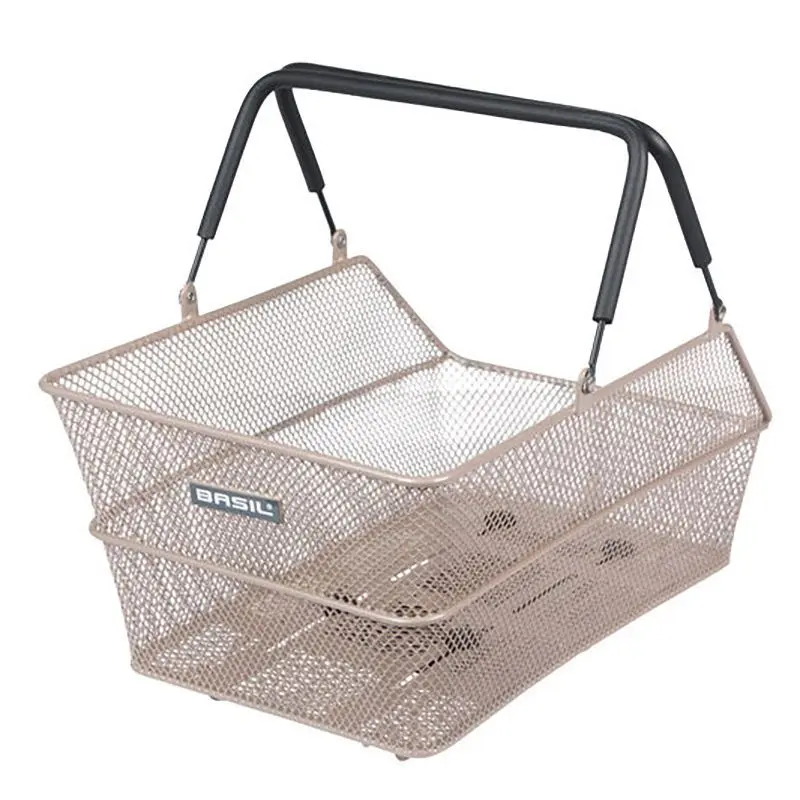 Velo Store - UK Rear bike basket with steel plate Basil Cento Mik | Extra 10% off with Subscription, Postage £16.79 to UK Fedex.