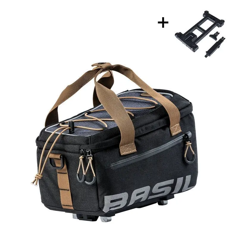 Image of Wasserdichte Gepäckträgertasche Basil Miles Mik 2.0