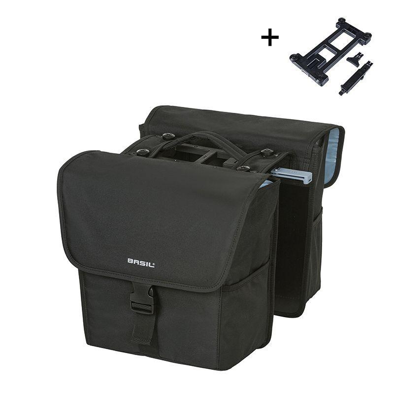 Velo Store - UK Polyester rear bag Basil Go Mik 2.0 32L | Extra 10% off with Subscription, Postage £16.79 to UK Fedex.