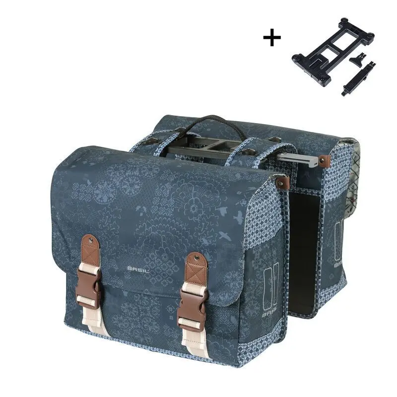 Velo Store - UK Polyester rear bag Basil Boheme Mik 2.0 | Extra 10% off with Subscription, Postage £16.79 to UK Fedex.