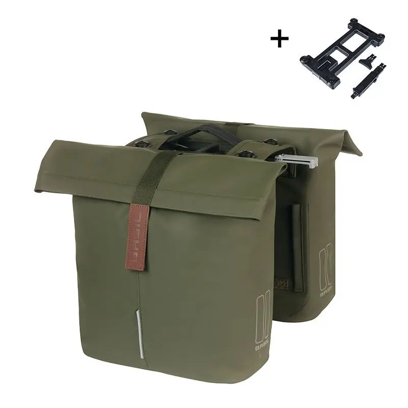 Borsa posteriore in poliuretano Basil City Mik 2.0