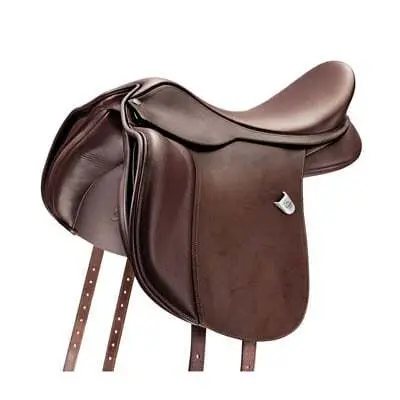 Meilleurs prix pour Selle pour cheval en cuir Bates Wide All Purpose