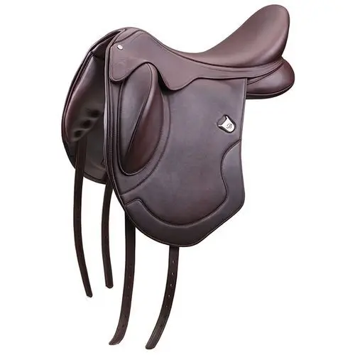 Bates Marron Dressage Saddle For Horses Artiste