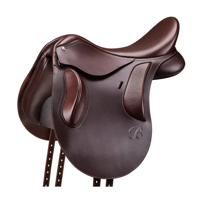 Bates Marron Dressage Saddle For Horses Versa
