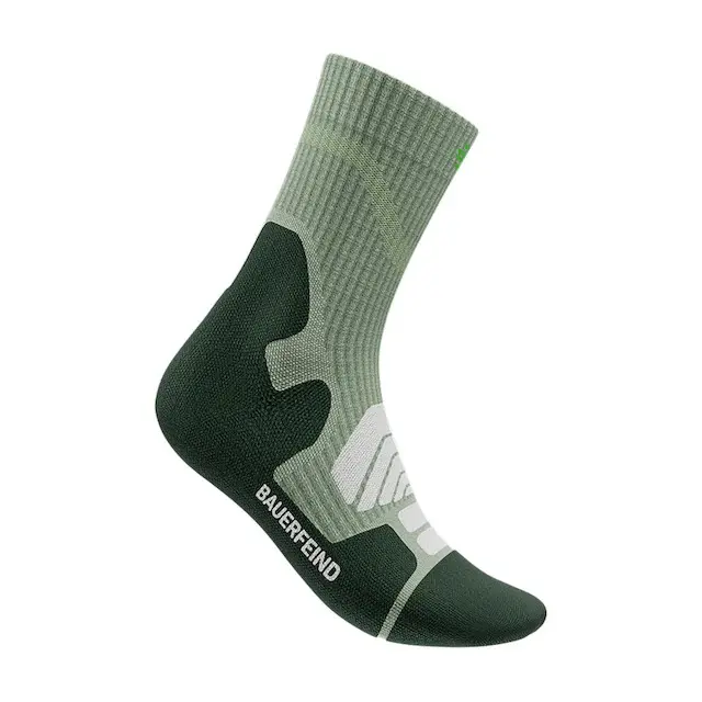Bauerfeind Women's Bleu Mid-Calf Merino Socks For Merino