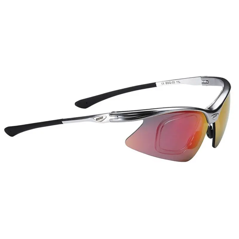 Bbb Cycling Unisex Gris Sunglasses Optiview
