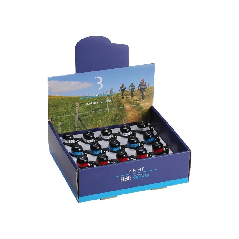 Velo Store - UK Light brass doorbell BBB Cycling MiniFit (x20) | Extra 10% off with Subscription, Postage £16.79 to UK Fedex.