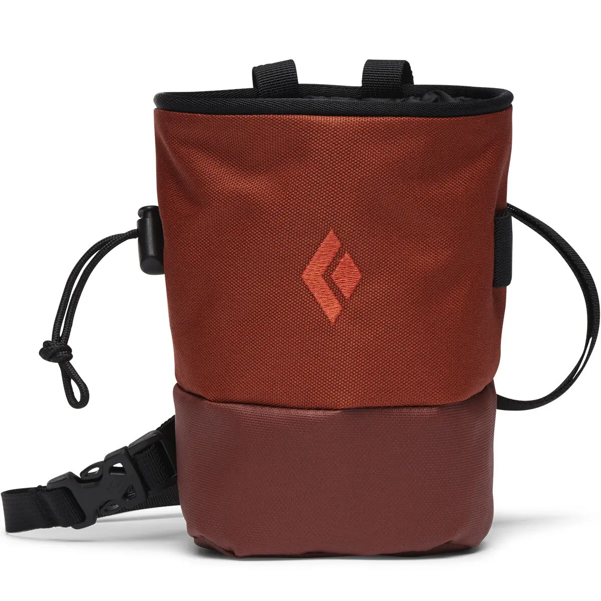 Black Diamond Unisex Orange Zipped Chalk Bag Mojo