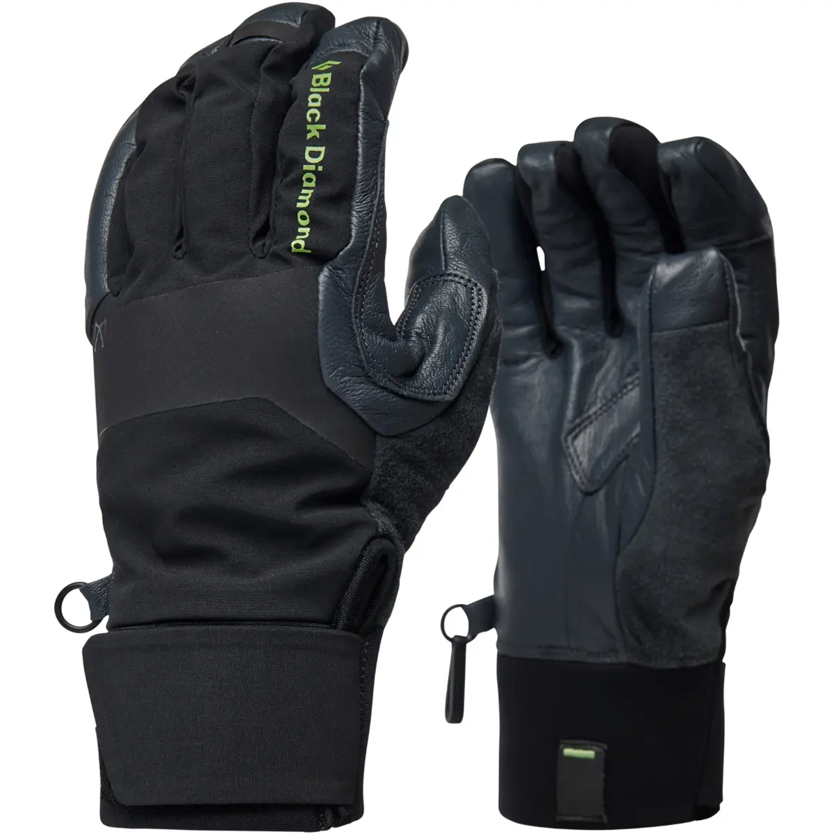 Black Diamond Unisex Noir Climbing Gloves Terminator